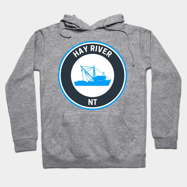 Vintage Hay River Northwest Territories Hoodie by fearcity